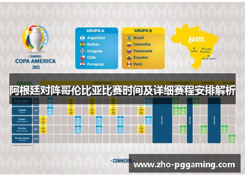 阿根廷对阵哥伦比亚比赛时间及详细赛程安排解析